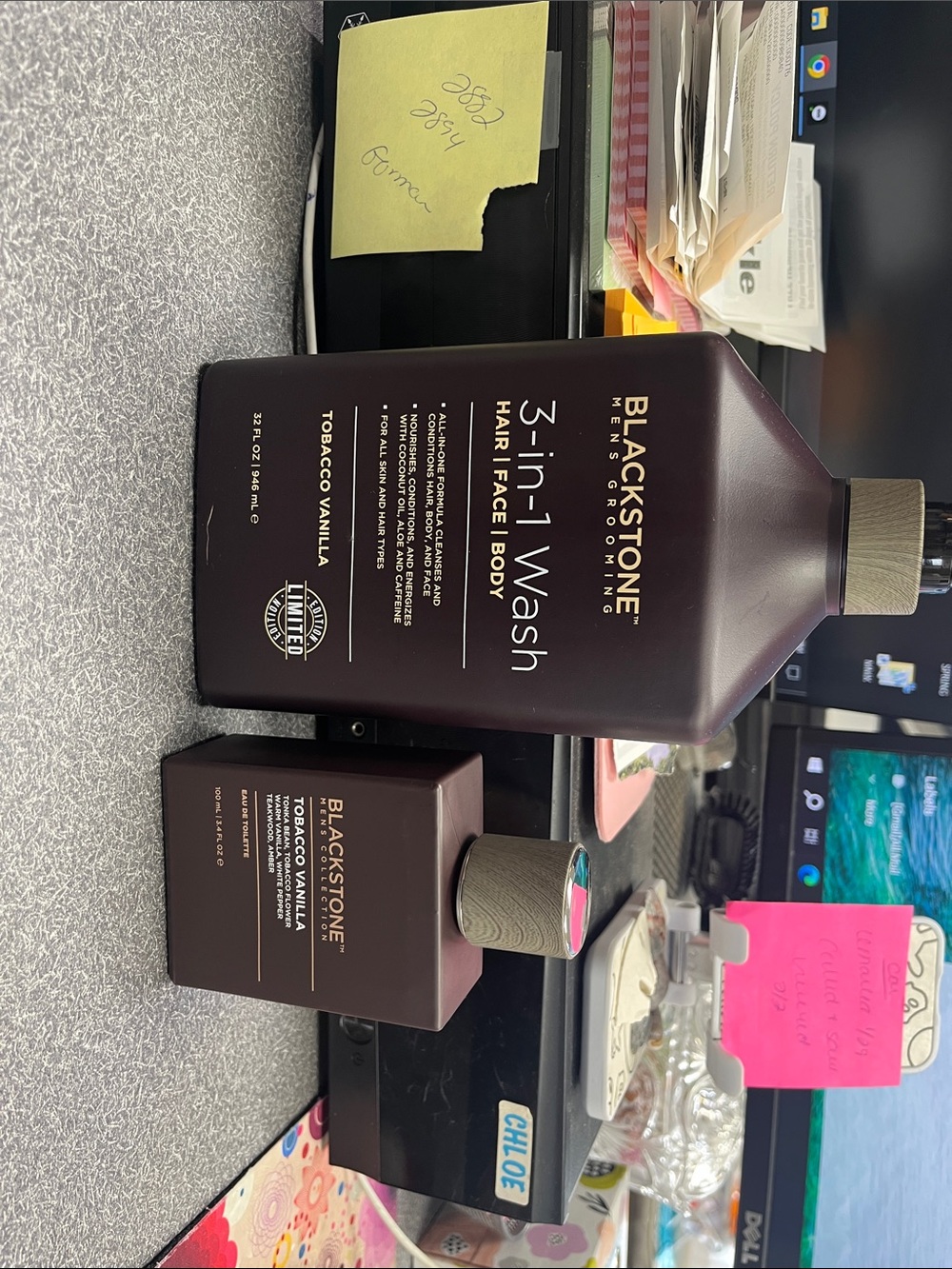 Blackstone Tobacco Vanilla 3-in-1 Wash and cologne spray price firm